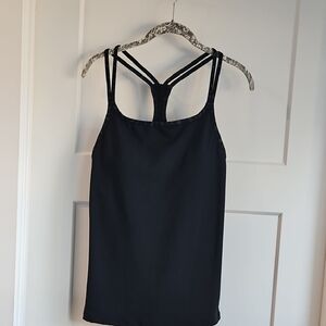 Fabletics Women's Athletic Black Racerback Top